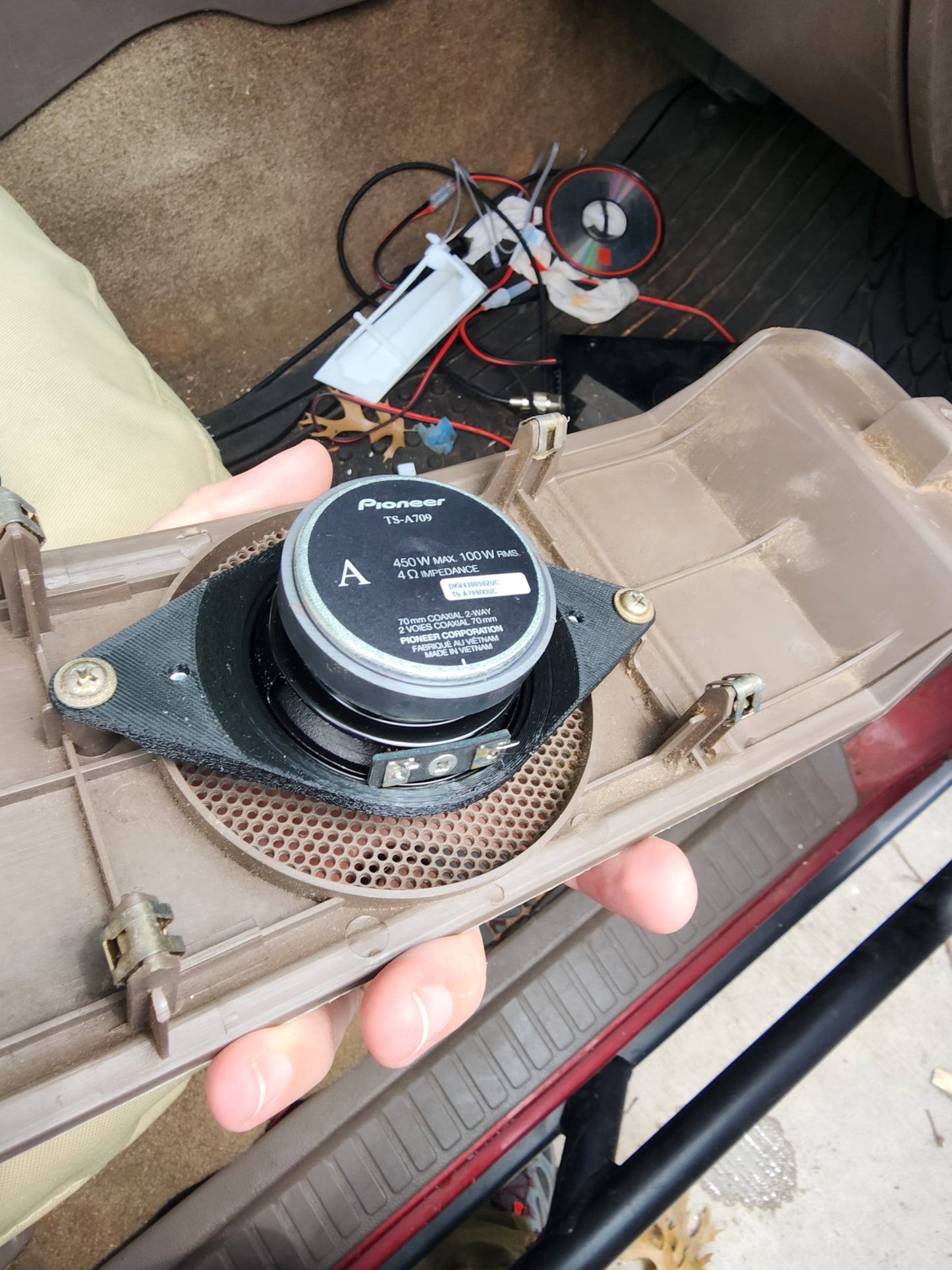FJ80 / FZJ80 Landcruiser Dash speaker adapter