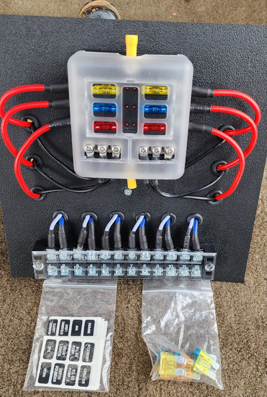 Custom off road Relay panel