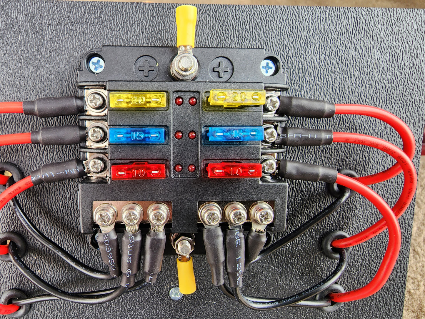 Custom off road Relay panel